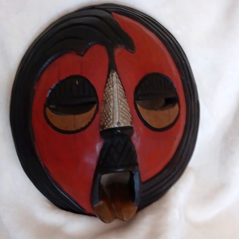 Carved African Mask